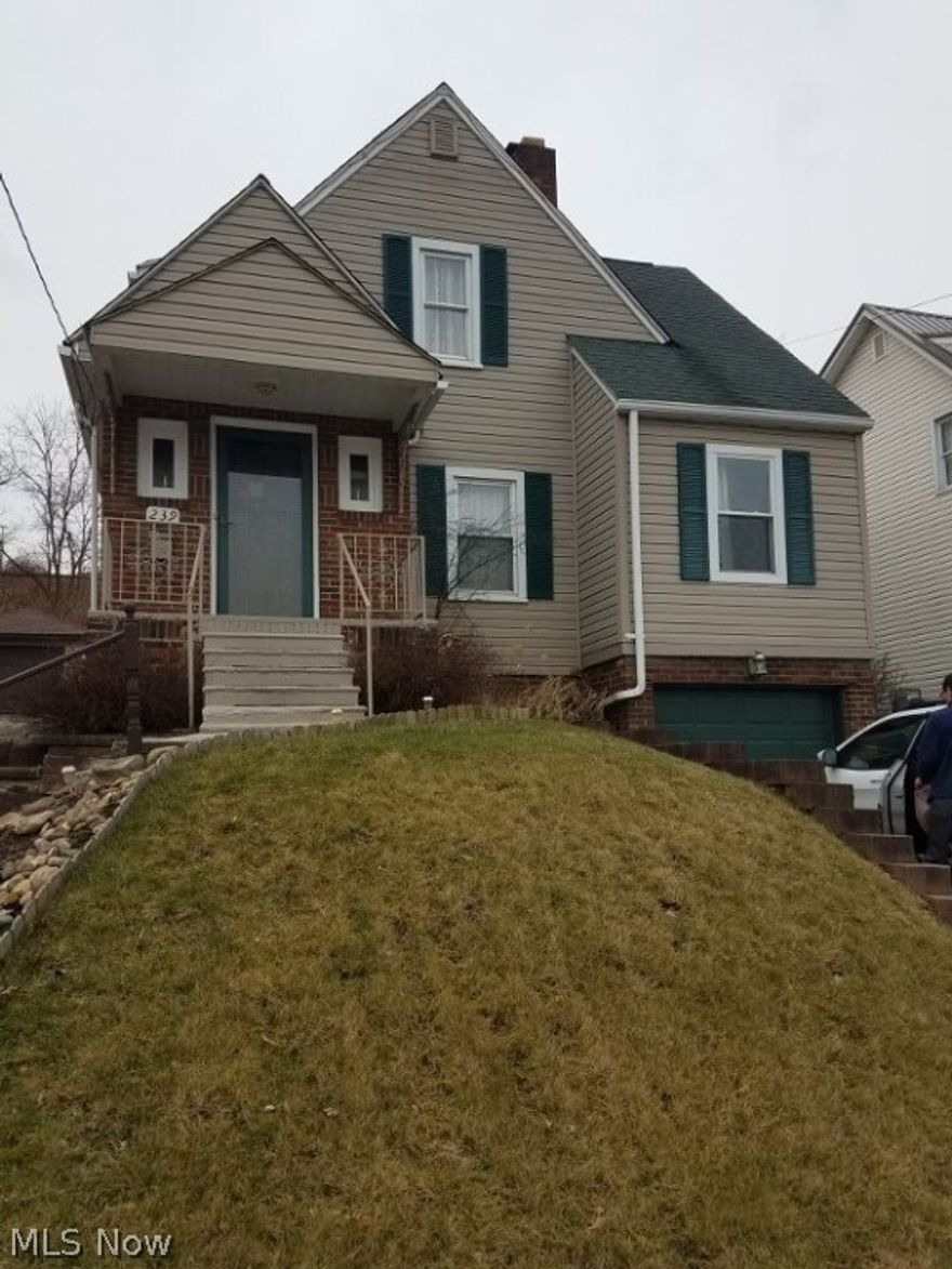 Numerous updates in this 3BR home including kitchen update in 2016 (counter, sink, paint, hardware and stainless steel appliances) also deck stained with tiki hut added w/cable; In 2015, new carpet was installed on the main floor, stairs and hallway, new garage door and opener installed ad privacy fence on deck. In 2014, the basement rec room was finished with drywall & carpet, In 2013, a sump pump w/lifetime warranty was installed and basement waterproofed. Other updates include new furnace and HW tank in 2010, new shed in 2009, bath added on first floor in 2008. Also new vanity top and faucet in second floor bath. Definitely a must-see home. Office on first floor.