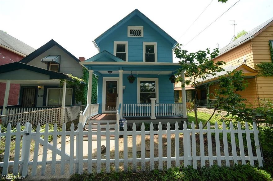 Fully updated, large (1600 sqft), 2/3 bedroom in the heart of Ohio City! Plenty of charm in this remodeled colonial. Large living room, dining room, and kitchen with original features, such as exposed brick and hand carved woodwork. Kitchen features newer appliances, quartz countertops, and refurbished built-in cabinets original to the home. Bathroom on second floor was completely remodeled, including all new tile, vanity, and hardware. The second floor has two ample size bedrooms in addition to a bonus room that can be used as an office, nursery, or exercise space. Outdoor deck off the kitchen is surrounded by plenty of outdoor enclosed space for pets and entertainment with foliage that provides privacy. Off street parking with one car garage with access from 41st street. Home also includes new windows (2018), storm doors (2018) and waterproofed basement (2018) with sump pump. Right down the street from new park with pool and short walking distance to Ohio City BBQ, Platform brewery,