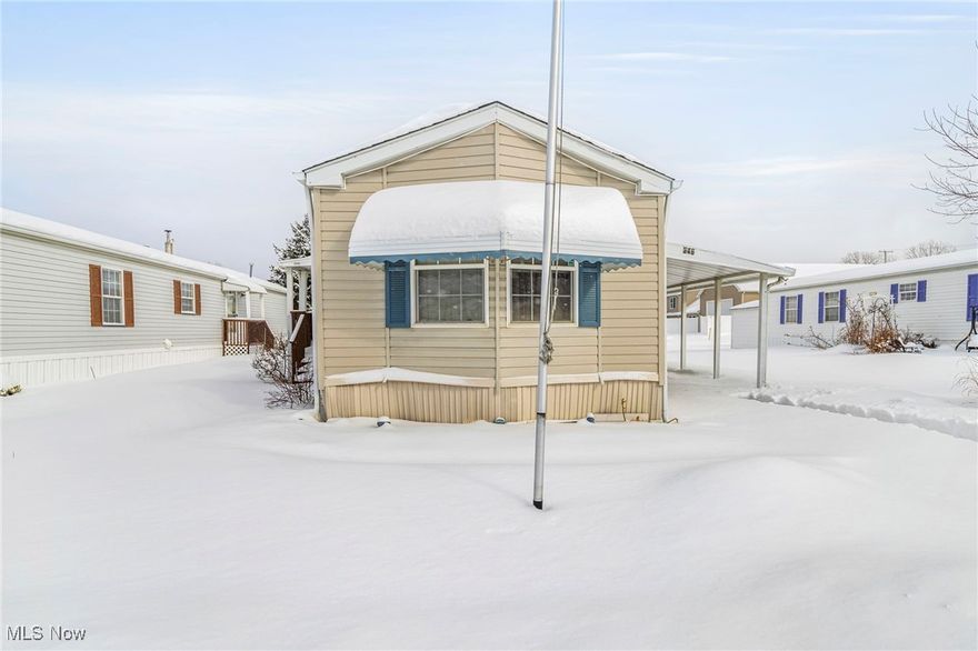 Welcome to this cozy 2-bedroom, 2-bath mobile home located in the desirable Golfway Pines community in Painesville, Ohio. This well-maintained home features a functional layout, two full bathrooms, and the added bonus of a new furnace and central air installed in 2024, offering peace of mind and year-round comfort. Enjoy easy one-floor living in a quiet community setting with convenient access to shopping, dining, and major routes.