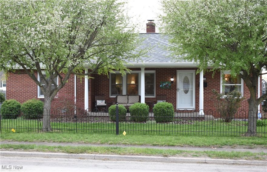 New to the Market!
Welcome to this charming all-brick ranch offering the perfect blend of comfort, convenience, and modern updates. This 2-bedroom, 3-bath home features a lovely kitchen with newer appliances, ideal for both everyday living and entertaining.
Enjoy the ease of first-floor living with a main-level laundry room, plus the bonus of a second laundry area in the nicely partially finished basement—perfect for added flexibility and storage.
Step outside to your private, fully fenced backyard, complete with a beautiful pergola—an inviting space for relaxing or entertaining guests.  Additional highlights include a two-car attached garage, a brand-new roof, gutters, and downspouts, ensuring peace of mind for years to come. Centrally and conveniently located, this home offers both quiet retreat and easy access to nearby amenities. Don’t miss your chance to make this move-in-ready gem your own!