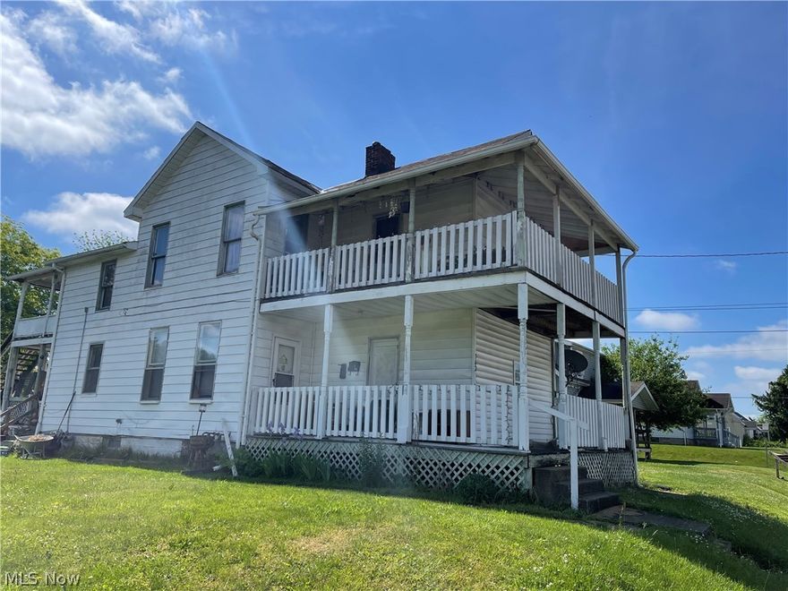 Investment property!! Duplex  that could easily be a 4 bedroom 2 bath home or 2 seperate rentals. Needs some TLC selling "as is"