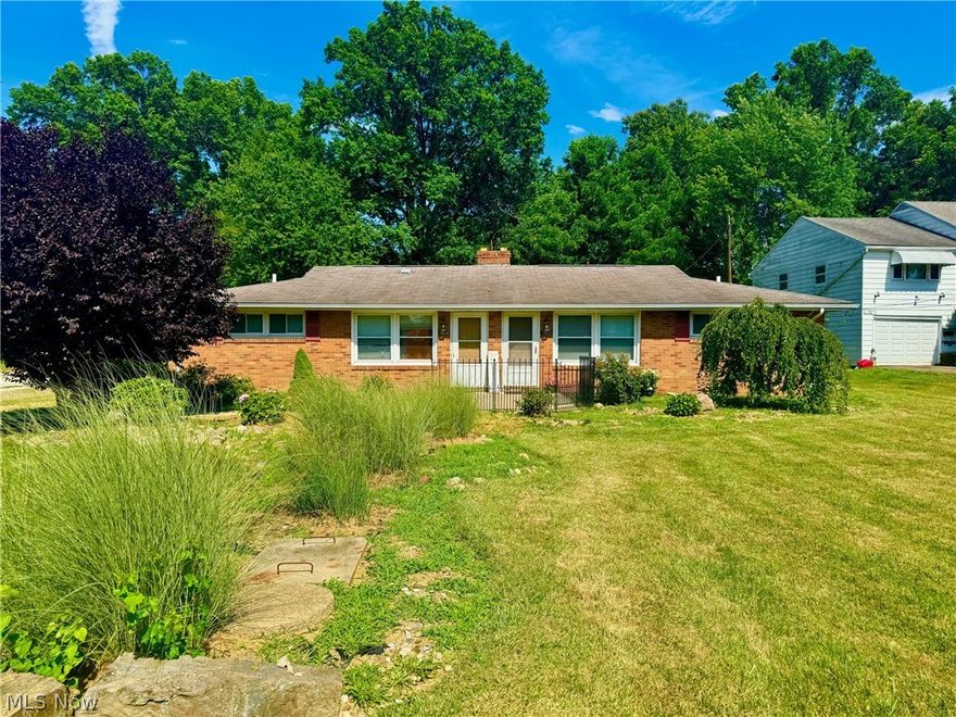 Great Investment opportunity near Hall of Fame Village! 2 bedrooms 1 bath make up each side of this all brick ranch duplex. Each unit's interior moderately updated. Plenty of yard space with well designed landscaping. Has detached 2 car garage. Makes for a great addition to your portfolio with lots of potential or owner occupy.