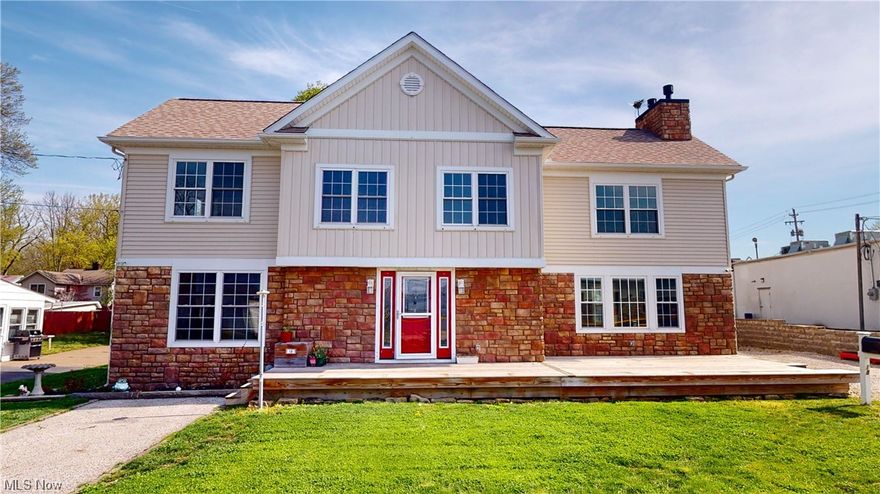 Check out this beautifully maintained colonial home situated in the desirable Riverside School District. Re-Built in 2018, this home features 4 bedrooms and 2.5 baths. The large dining room welcomes you into an airy and open living space with all the up-graded amenities throughout that you're looking for. To one side of the dining room is the very large eat in kitchen with center island.  The gorgeous family room with beautiful fireplace is off to the other side.  Upstairs offers a spacious landing area and 4 bedrooms with plenty of closet space. The fabulous master features an electric fireplace to keep you warm during those chilly nights.  The master suite offers plenty of closet space and an en-suite bath. 3 additional bedrooms and another full bath are just down the hall. The 2.5 car oversized garage has plenty of room for storage. Private backyard with patio.  This home is a must see.  Sellers are including a 1 year home warranty