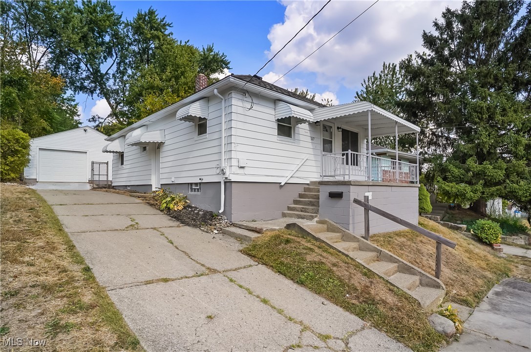 Nicely updated 2 BR Ranch. New Roof, Updated Electrical. New bathroom, New paint and flooring throughout! Fenced Backyard, Oversized 1 car Garage. Covered front porch. Affordable living, ready for you to move in! This is a Fannie Mae HomePath Property