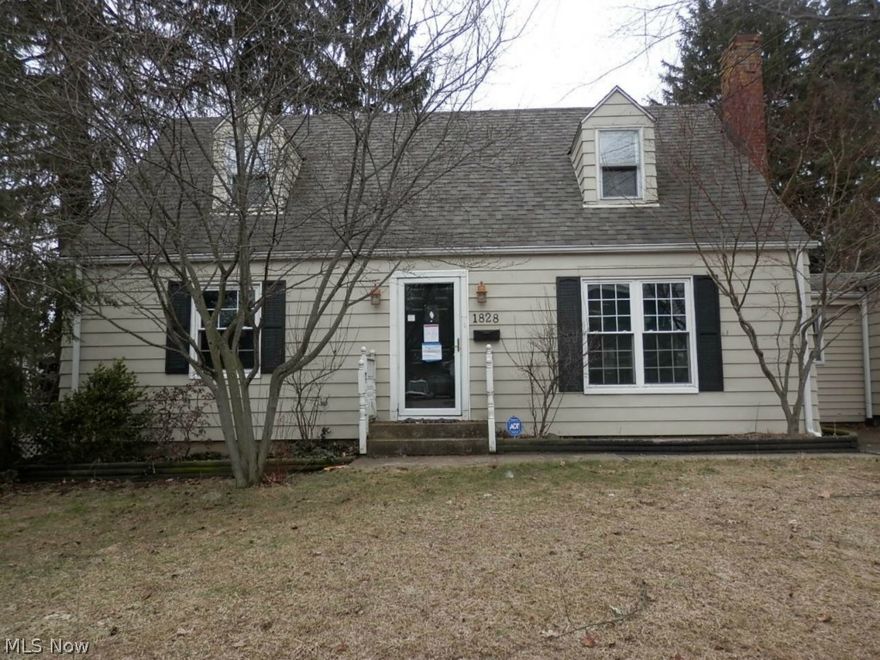 3 Bedroom, 2 Bath Cuyahoga Falls Cape Cod in Fantastic Location!  A very Private Double Lot for the city.  MBR is located upstairs, along with a great Master Bathroom complete with Shower & Whirlpool Tub.  Kitchen opens up to large Dining Area.  There is an Enclosed Patio with great backyard access.  This is a Fannie Mae HomePath Property.