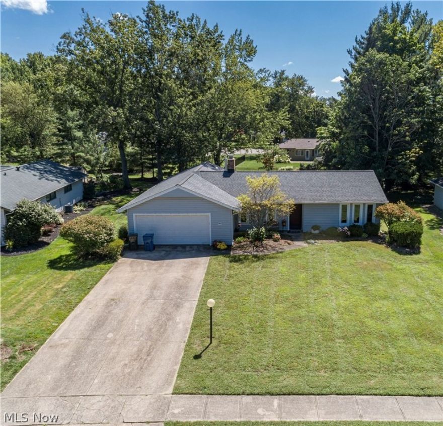 *****This is a must see and priced to sell since the owners need approximately 60 day close.*****  Welcome home to this 3-bedroom Ranch located in Mills Creek community.  Updates include: roof 2015, windows 2018, furnace 2019, patio 2019, air conditioner and electrical panel 2020.  The kitchen ( updated in 2022) features granite countertops, backsplash and life proof linoleum floor throughout. The family room has newer carpet.  
The layout- The foyer leads to the front room or the family room.  The front room flows into the dining room and is adjacent to the kitchen. Off the kitchen you will find  the family room with a gorgeous fireplace and sliding glass doors. Down the hall are 2 bedrooms and a full bath (updated in 2022)  vanity, lighting and floor.  Down the hall leads to the primary bedroom that has an en-suite (updated 2022) with walk out door to the patio.  The backyard is partially fenced in.  Mills creek offers a swimming pool, playground, tennis court and a clubhouse.