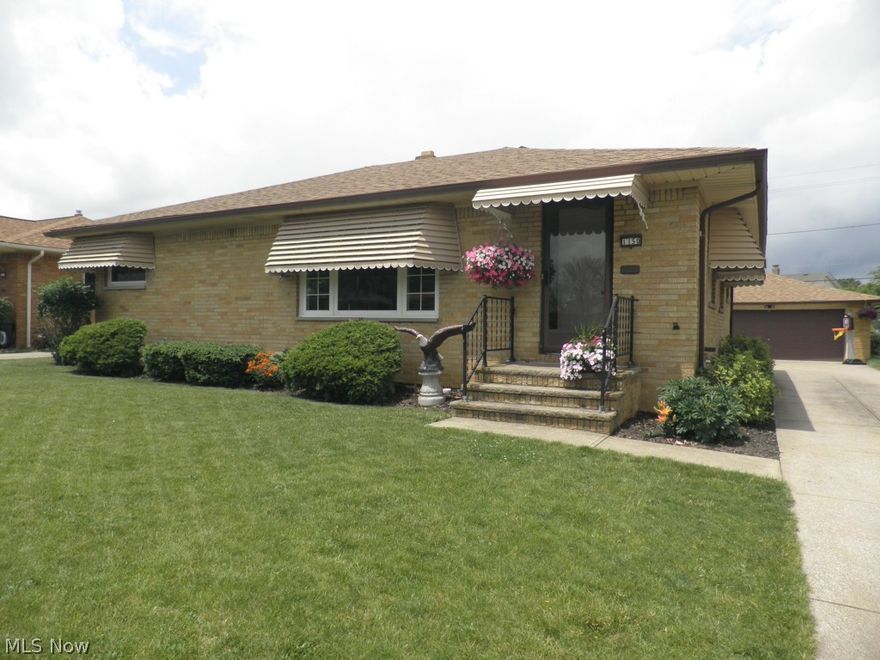 Just move your furniture into this updated solid brick ranch and you're done! Sellers have made a significant investment in recent upgrades including: roof (2009), windows (2009), furnace and air conditioner (2012), hot water tank (2014), refinished hardwood floors (2009), updated bathroom (2009), patio (2010), carpet and kitchen flooring (2009). You'll love the big backyard and oversized garage. This immaculate home is located on a street of well maintained homes near shopping, and with easy access to I 77. Welcome home!