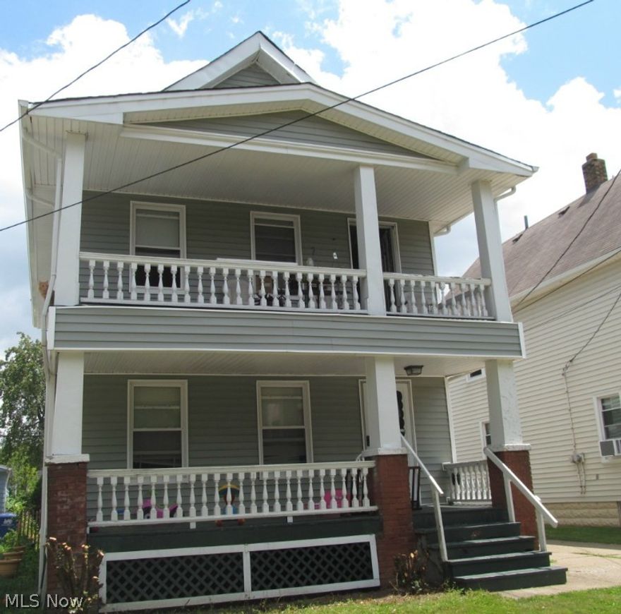 Turn key investment property. Two family, both units under lease to 2015. Each unit features 2 bedrooms, front porch and large walk up attic. Fully renovated 2011.  22 energy efficient windows with a lifetime warranty from Alside and Insulation. New furnaces & hot water tanks. Vinyl siding and  gutters. Electrical updated with new fixtures, switches and receptacles.  Both gas meters replaced. Water lines and plumbing throughout updated. Baths remodeled with tub surround, toilets faucets and wainscoting. Carpet and vinyl flooring replaced throughout. Roof tune up 2011. Both units have newer refrigerators and stoves. Bright and clean basement features glass block windows, has been dry locked and basement floor sealed.