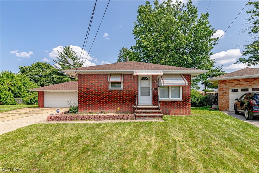 Welcome home to 4709 W 152nd St, Cleveland, OH! This delightful family home offers the perfect blend of comfort, convenience, and character. Nestled in a highly sought-after neighborhood, this property presents an excellent opportunity for those seeking a place to call home. Home has plenty of updates including beautifully refinished original hardwood throughout as well as charming updated paint. Main bathroom is fully updated to be a spa like atmosphere. Home also has plenty throughout with a living space and 3 well situated bedrooms. Basement space can also be utilized with flooring and an additional bathroom. The yard offers plenty of space for entertaining or recreation as well. This residence is conveniently located with easy access to major highways, schools, shopping centers, and recreational facilities. Experience the best of suburban living while still being close to the heart of the city. Don't miss this incredible opportunity to own a charming home in a prime Cleveland locat