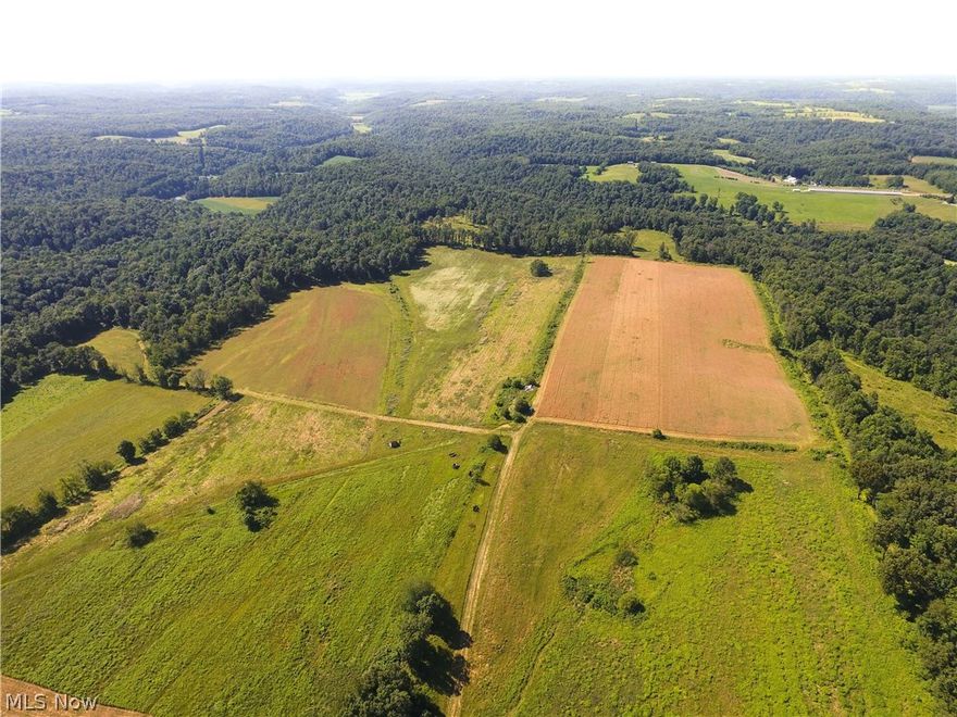 AUCTION DATE: August 19, 2017 10:00 AM. This 120 acre farm near Tiverton, Coshocton County offers good tillable acreage, open ground, and secluded woods.  The property also has a turn-of-the-century farmhouse and a couple outbuildings.  The property is rolling with a great mix of open and wooded land.  The 55 acres of crop ground lies nicely on a hilltop above the buildings.  The wooded acreage is nestled perfectly in the southeast corner at the back of the farm.  This location of northwest Coshocton is where wildlife is abundant and the hunting is tremendous.  The home built in 1900 is situated near the road with a few outbuildings.  A 40 x 62 pole building, 24 x 60 outbuilding, and a 24 x 48 three sided building make for great equipment storage and farm use.  This is a nice piece of farm ground, or you could set up your ultimate hunting property retreat.   
Parcel 1: 21 Acres with Buildings. Parcel 2: 55 Acres open tillable ground. Gas well.Parcel 3: 46.9 Acres mostly wooded 
Real