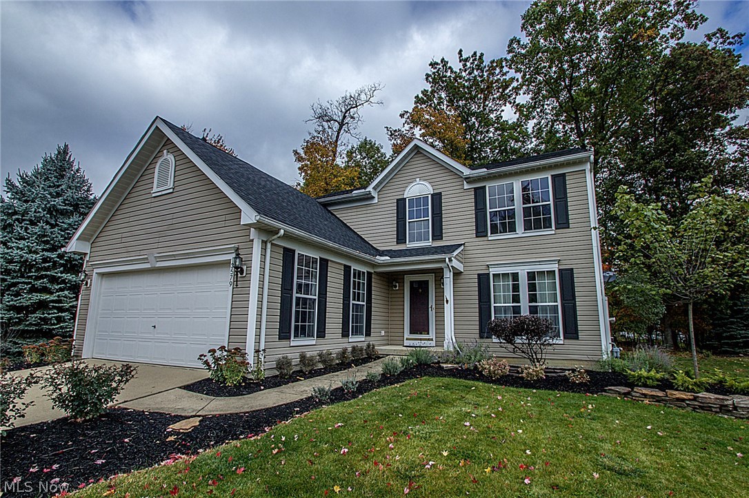 Move in and enjoy this lovely colonial in beautiful North Park Estates! The floor plan is sure to please! The inviting entry w hardwood floors is flanked by a formal living room and dining room. The living room could also function as a great home office. The eat-in kitchen is a cook’s delight! There’s plenty of cabinets, a center island, & lots of prep space! The newer stainless steel kitchen appliances stay along w the newer washer & dryer! The large dinette is perfect for casual dining w family & friends. The slider leads out to the custom paver patio in the beautiful back yard. Store your patio furniture & lawn care items in the large shed! The cozy family rm is just off the kitchen lending good flow for entertaining. It boasts a fireplace to enjoy cool fall evenings along w a wall of windows with custom blinds. The first floor powder rm is extra convenient. The finished lower level is a great space to entertain for game days & movie nights! It features the Owens Corning basement