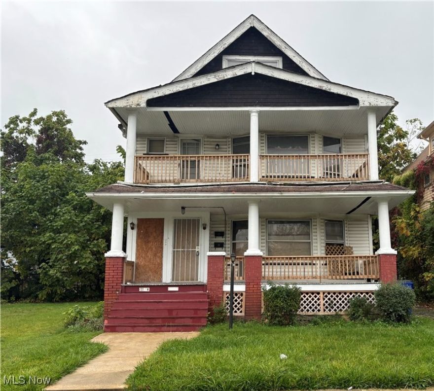 A rare find fixer-upper in the historic Glenville community. Glenville is home to the likes of the Iconic Superman creators Jerry Siegel and Joe Shuster, as well as countless professional athletes and coaches, musicians, and entertainment moguls. There is no wonder why investment is also on the list of great things this community produces. Sitting right by Lake Erie and the I-90 interstate, this asset brings the potential for stable net operating income and reliable cash flow. Congratulate yourself for finding a dramatically reduced rehab burden and a full mechanical refresh at the unit level, including plumbing, electrical, furnaces, and water tanks, creating an institutional-grade, high-cash-flow investment with rapid stabilization and upside. Ideal for all investors and home buyers seeking low execution risk, strong yield, and clear value-creation.