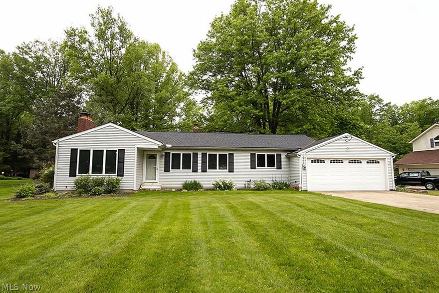 Private and Peaceful Ranch Style Home In Willoughby Hills Located Across the Street From A Golf Course. Many Renovations Over the Years Including Master Suite Expansion With Private Sitting Room and Full Bath. In 2011, Sellers Had New Public Water & Sewer Service Installed, Waterproofed the Basement and Added Nature Stone Flooring In Basement With Egress Window, 2 Crawl Spaces & Fireplace. Newer Roof On All Structures. Other Features Include A Puronics Water Treatment System, New A/C In 2015 and A New Hot Water Tank. Located Near the Metroparks and Convenient Freeway Access.