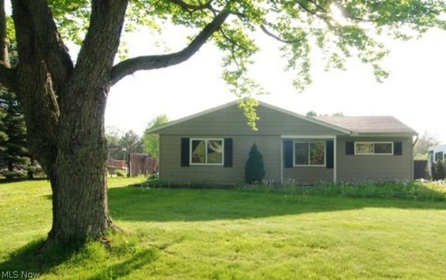 Opportunity awaits in this 3 bedroom, 1 ½ bath suburban ranch home situated on a mature ½ acre lot.  This home offers 1,060 s.f. of open living space with a detached garage.  The home also features white 6 panel doors and trim, some interior updates, a back porch, and maintenance free vinyl siding.  This home needs some improvements, so bring your sweat and build some equity. The Listing Broker & Seller make no guarantees as to the accuracy of information herein; Buyer or Buyer’s Agent is responsible for utility activation related to inspections, Water activation not authorized; air pressure test only.