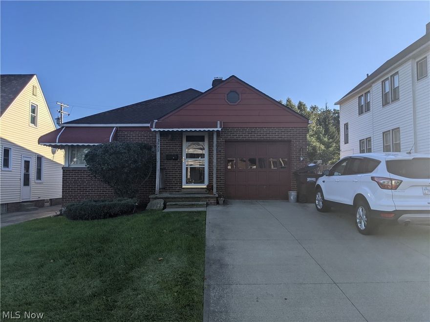 Come check out this Wonderful 2 bedroom 1 bath home located in Beautiful Parma.  Don't miss the loft upstairs, the possibilities are endless.  Full unfinished basement ready for you to design the way you want.  Additional garage with overhand in the backyard.  There's an additional metal shed for more storage as well.  Roof, Furnace, Center Air all replaced in 2013.  Driveway extension 2011. Beautiful back deck.