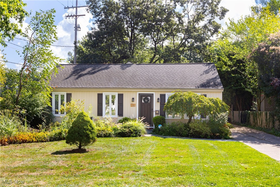 All Aboard! Get your move on to this fantastic little Bay abode! Sitting adjacent to a stop on the old Lake Shore Electric Railway, the new owner can welcome guests in the professionally landscaped front yard, or inside the generous front living room with gas fireplace. Cooking is a breeze in the efficient kitchen that includes all appliances and features adjacent dining room. Don't miss the laundry tucked behind the kitchen! A grand family room with vaulted ceiling and tall windows lets abundant light in from the rear yard. The four season sun room also allows ample sunlight and carpeted floor! A vaulted loft space overlooks the family room and could be an additional bedroom, office, playroom, storage - You Decide! The rear yard partially fenced and is an private oasis with paver walkways, patio and a large assortment of perennials and plantings. Two car garage!
This three bedroom ranch has it all! Tremendous location near Columbia Park, Huntington Metropark, I-90 and all things CLE! Look no further - Call Today!