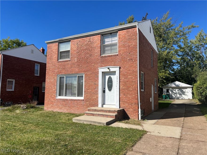 Clean updated and refreshed with All the modern convenances of today's comfort have been installed in this renovated home. Brand-New Range & Refrigerator appliances! Large living room, Dining Rm, Family Rm and Kitchen on First Floor. Second Floor has 3 Bedrooms and One Full Bath. Large Park is just across the street! Very close to Maple Hts. middle school, Southgate Shopping center and I480 freeway! The owner replaced the furnace in March 2024 & New Front picture window 2024. New LVP flooring first floor, NEW FRESH PAINT, NEW appliances and other Misc items were done 2025!