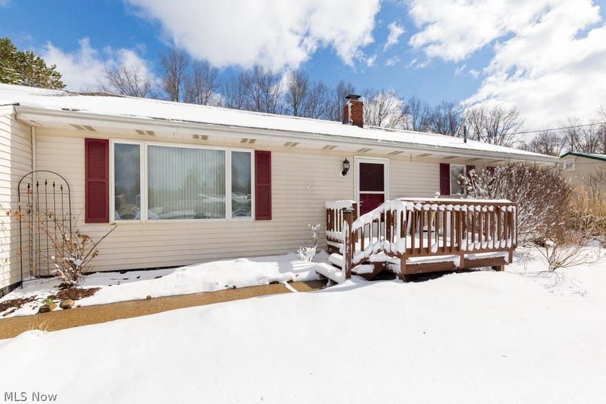 QUIET COUNTRY LIVING in Ravenna township.  This adorable Ranch, sits comfortably on Over a half Acre private lot, perfect for those looking for an Affordable slice of Heaven in the Country. Home has been Meticulously Maintained with Plenty of Updates over the years and is now ready for it's New Owners.  This Home features  3 Bedrooms, 2 Full Baths (Remodeled), Large eat-in Kitchen, Finished Basement Rec Room (or play room/office - you decide) 2 car attached garage and an additional HUGE Detached 30’ x 40’ Garage/Out Building, great for storing your daily Drivers as well as, all of your Toys. Not much to do but move in because everything is done including Brand New Roof ’17, Furnace’17, Softener’17, Waterproofing ’17, most rooms Freshly Painted.  What's not to like? Come and see for yourself!!! Home conveniently located near St Rts  44, 88, 303 and turnpike