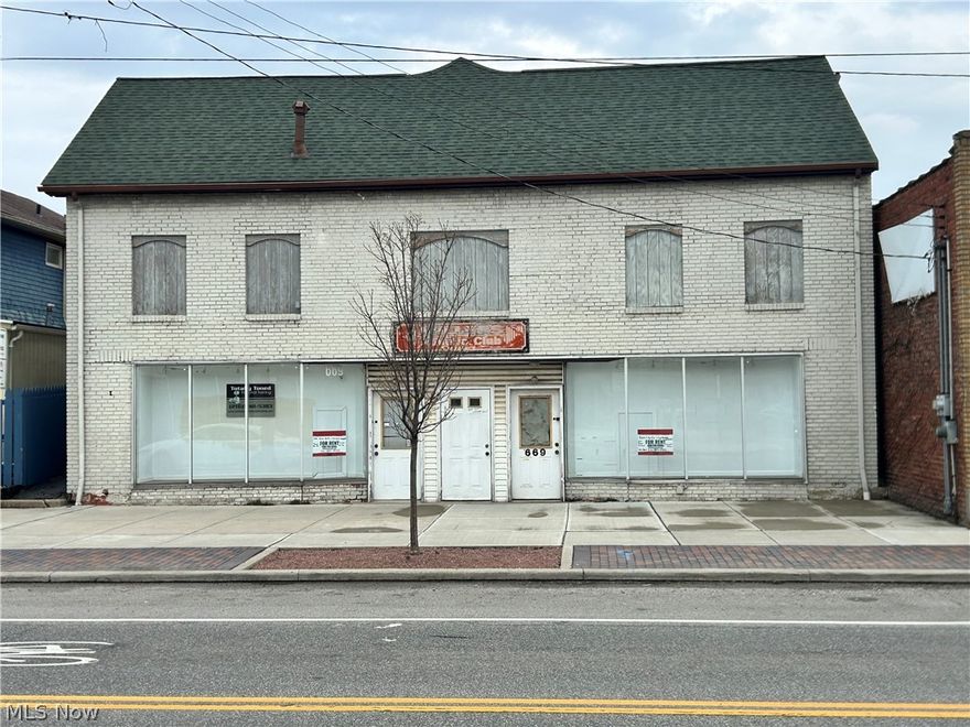 Versatile Retail / Service Building with Income – Prime E. 185th St Corridor Two story commercial building located on the busy E. 185th Street retail corridor serving the Cleveland and Euclid communities. The property is currently configured for spa / massage and personal services, featuring multiple private rooms and flexible interior space that can easily accommodate retail, office, wellness, or service-based businesses. The first floor could also be divided into two storefronts or converted into an open retail floor plan.  The second floor is occupied by a long-standing gym tenant operating in the building since 1959, currently paying $700 per month, providing immediate income for investors or owner-operators. Situated minutes from Lake Erie, the Waterloo Arts District, and Cleveland Metroparks, the location benefits from neighborhood foot traffic, nearby restaurants and shops, and convenient access to I-90 and downtown Cleveland.  Ideal opportunity for owner-occupants, retail operators, or investors seeking flexible commercial space.