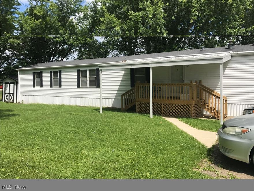 Move in condition 3 Bed, 2 Full Bath Mobile Home conveniently located near schools and shopping! Many updates including New Deck, Storage Shed, Refrigerator and Window Treatments. Freshly Painted and ready for New Owners!