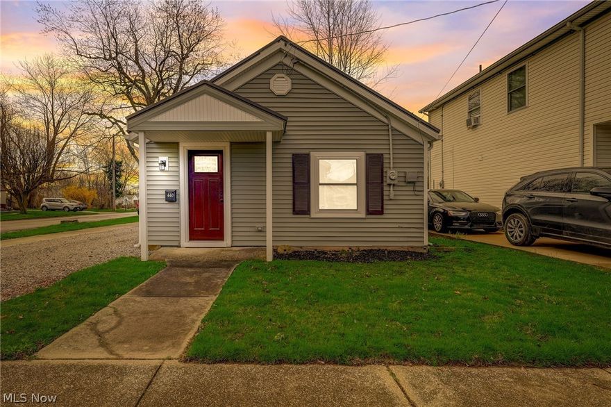 Nestled in the heart of Fairport Harbor, this beautifully renovated home offers a perfect blend of modern comfort and coastal charm. With one bedroom and an open floorplan, this residence is an ideal retreat, whether you're seeking a weekend escape or an Airbnb investment opportunity. Step inside to discover a meticulously updated interior, featuring stylish finishes and an abundance of natural light throughout. The kitchen dazzles with its sleek appliances and ample counter space, making meal preparation a breeze. All appliances stay, ensuring convenience for both owners and guests alike. Relax and unwind in the cozy bedroom, providing a peaceful sanctuary after a day of exploring. The highlight of this home is the 200 square foot enclosed porch, complete with a storage loft, offering the perfect spot to enjoy morning coffee or evening cocktails. Situated near Lake Erie and the beach, outdoor enthusiasts will delight in the proximity to waterfront activities and breathtaking views. Don't miss the chance to own this charming Fairport Harbor retreat – schedule your showing today!