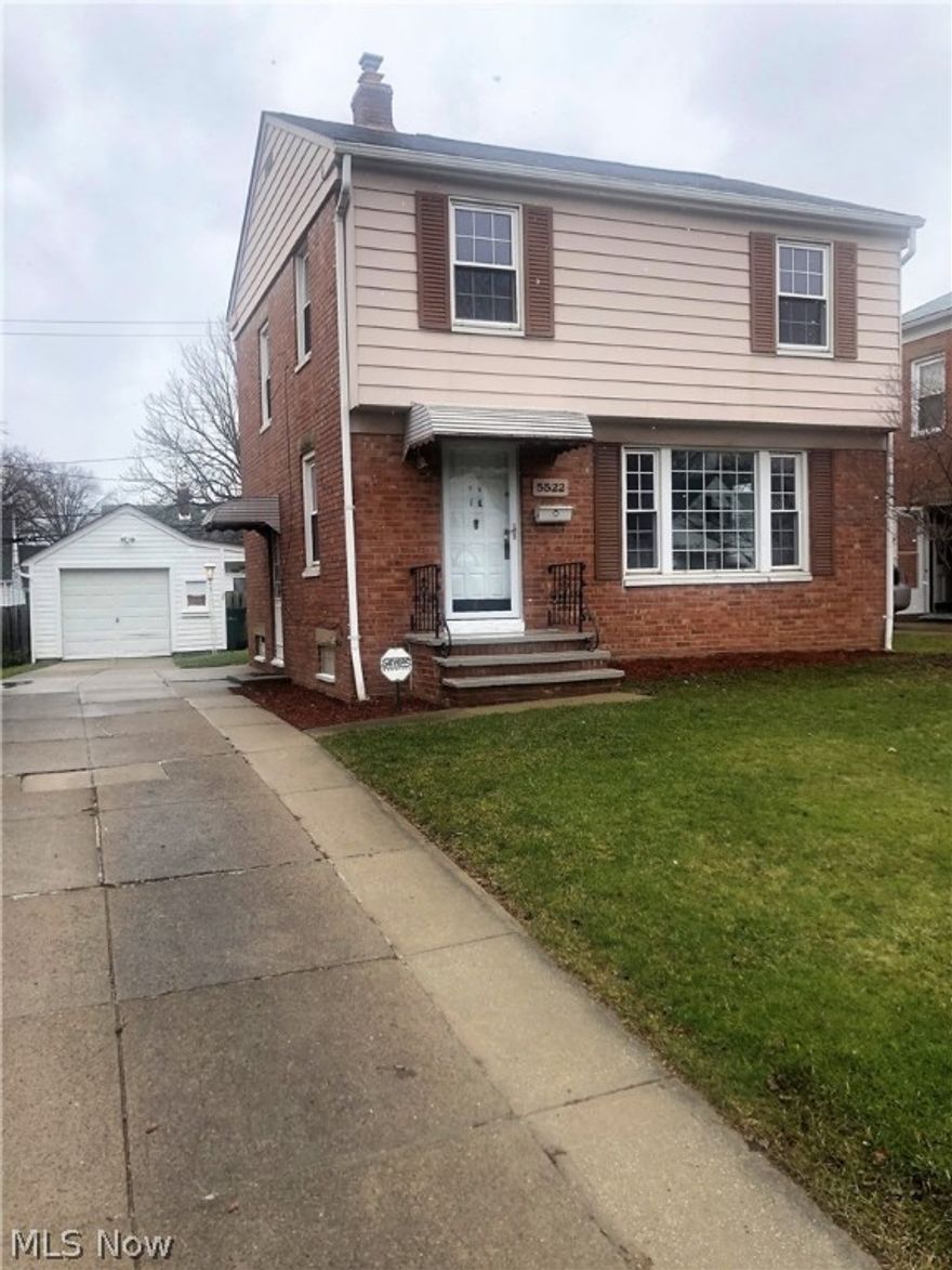 Hollywood the Beautiful! Updated 3 bedroom 2 full bath colonial freshly painted with trendy color palette with covered patio off of the 1 car garage. Eat-in kitchen has new countertop, new stove and fridge, vinyl plank flooring.  Flooring carries into the dining room with shelving and a large living room with natural light.  The stairs, landing areas and bedroom floors have been sanded and beautifully stained floors.  Upstairs full bath has ceramic tile floors, new vanity, mirror and light. Basement has a full bath with ceramic tile floors.  Laundry area has built-in cabinets and washer and dryer stay. Set-up your private showing today, we know you'll like it here!