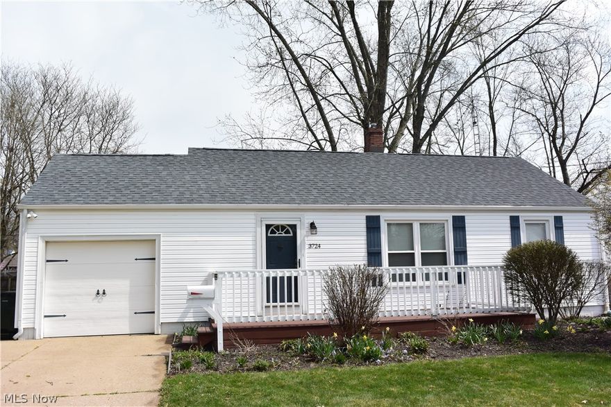 You will love this well kept Ranch with attached 1 car garage. There are 2 bedrooms but another room, without a closet on the first level can be used as a bedroom or office. This is an estate. I do not have exact ages or knowledge of some of the details of the mechanics. Approximate dates: Hot water tank 2013, service box 2006, many of the windows have been replaced and much of the flooring has been updated. The lower level has a rec. room, bedroom, office, laundry room with workbench and plenty of storage. Home has a fenced yard, covered patio and front porch deck. The executrix will not do any repairs, buyer is purchasing in AS IS condition.