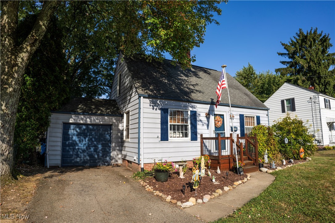 Welcome to your new, updated, move in ready home located in the Football Hall of Fame city of Canton. Located minutes from Belden Village, providing plenty of restaurants, shopping, etc. as well as close access to major highways. This well maintained house has beautiful hardwood floors throughout. Plenty of updates provide next homeowner piece of mind for years to come. The main level provides a rustic, comfortable atmosphere and the upstairs has two nice size bedrooms and a full bath. There is a full basement for plenty of storage as well as a workshop which was used by current owners for a woodworking shop. The backyard is completely fenced in. There is a shed perfect for storing your tools and lawn equipment. Playset stays as well as the hot tub. Relax or entertain in this spacious yard on this quiet street. Call your favorite agent today to schedule a showing and make this your next home.