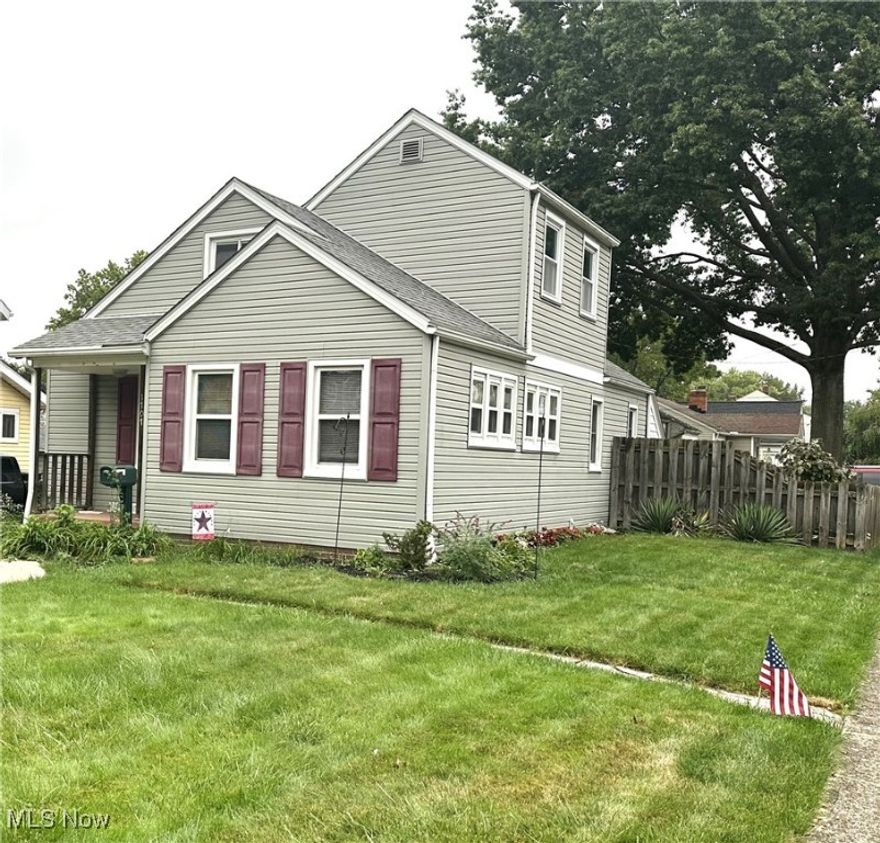 Move into this cute cap on the corner of Sacket and 17th.  First Floor features a nice open living room and eat in kitchen with tons of storage, master bedroom with a great closet organizer, second bedroom or would make a great home office, and full bathroom.  Second floor features a large bedroom with walk in closet, other closet areas and would make a great teen room or master bedroom. The finished basement features a family room, full bathroom, large storage closet, storage and utility area.  Updates included: 2024 New Hot Water Tank, 2023 New Dishwasher, 2022 New Furnace and Airconditioning, 2019 New Breaker Box, 2018 New Roof, 2017, the kitchen and bathroom were remodeled, new windows in most of the home, new siding and gutters and the waterline from the street to the house was replaced.