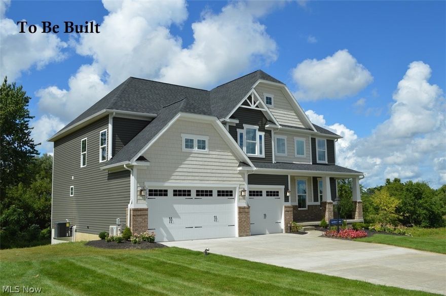 Green Schools! This home has everything you have been looking for but cannot find in an older home. You will love cooking in the gourmet kitchen including the morning room, huge island, granite, 42" upgraded cabinets, stainless appliances and bright recessed lighting. Open layout with large windows for lots of natural light. Owners suite complete with his and hers closets and his and hers vanities! To be built. Photos for illustration purposes only.