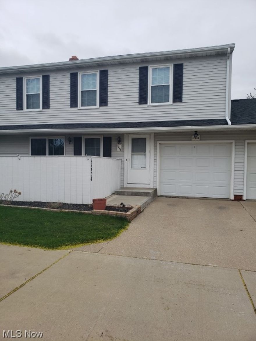 CLE this ones for You!  Location, Location, Location conveniently located minutes away from Cleveland International Airport, I-X Center, Nasa Glenn, Browns Training Camp in Berea.  This Condo has a beautiful indoor/outdoor kitchen where you can entertain or have morning coffee on the enclosed patio.  There is a lovely Family room in the basement.  The condo is homely, spacious and ready for a new Family.  Just add your own TLC and personal aesthetic to this beauty.  Sellers are motivated an appreciate your offers.