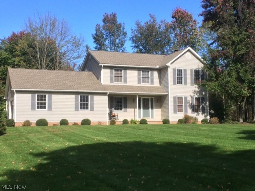 Beautiful 4 bedroom home in private setting on almost three acres.  This house home has been well taken care of over the years.  This is a must see property.