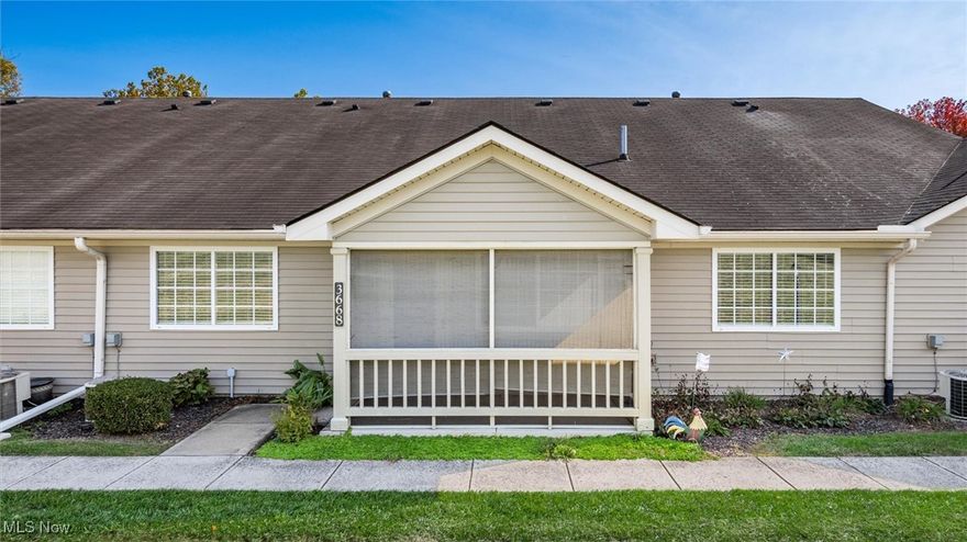 Discover this charming 2 Bedroom, 2 bath condo featuring a 1 car attached garage and a delightful screened in porch to enjoy the seasons.  You will love the convenience of a first floor laundry, a living room with natural light, open floor plan with dining area.  Primary bedroom is spacious with natural light, brand new carpeting and enjoys an x-large walk in closet and its own primary bathroom.  Having guests overnight?  No problem you have a beautiful extra bedroom and bath on the opposite side of the home, so they can enjoy their privacy.  Located in a prime Northend location, you are moments away from Shopping, restaurants, grocery stores, hospital and Dr's.  This is an ideal lifestyle if you are seeking convenience and comfort.  Call to view today!