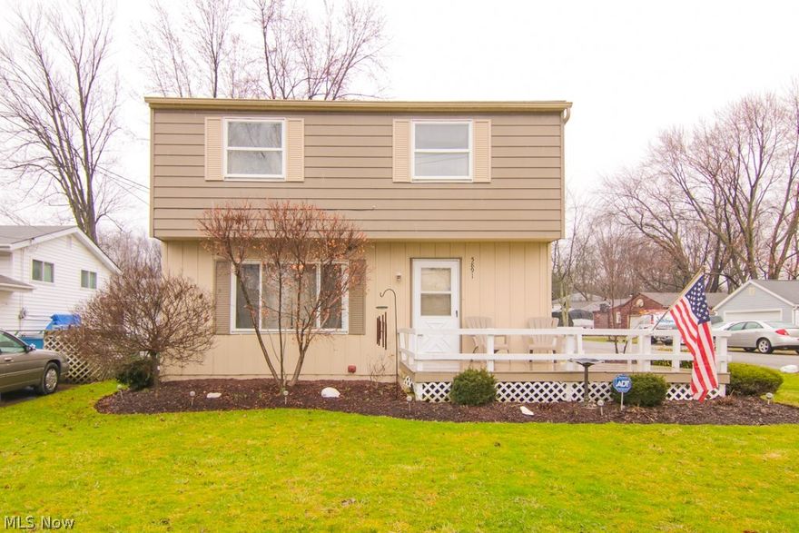 Must see!! Absolutely pristine!! This home features a 3 bedroom colonial, completely and totally remodeled w/gorgeous decor. There is a fabulous updated  spacious eat-in- kitchen, light and bright w/tons of cabinets,plenty of room for a center island, appliances stay, a door opens to a nice deck area to enjoy your morning coffee, 2 car garage. The home includes central air for year round comfort. The lower level has been waterproofed and is waiting for your finishing touches.  Conveniently located, within walking distance to banks, shopping, restaurants, doctor's offices and more. This home is truly move in ready!! Hurry, this one will not last.