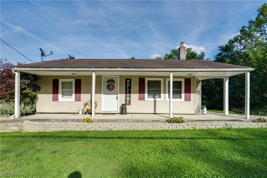 Just listed this adorable 3 bedroom ranch in Southeast Schools.   You won't want to miss out on this charming property featuring a nice spacious kitchen with all appliances included, a beautifully renovated bathroom, and a host of recent upgrades including a brand-new water softener, new furnace and AC unit, and new concrete block foundation replacing the original sandstone foundation. Whether you're relaxing in the cozy living room or entertaining guests in the spacious backyard, this home offers everything you need to enjoy the peace and quiet of a country setting!  Don't wait - schedule your showing today!