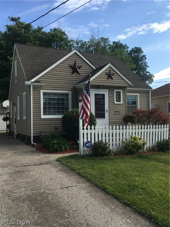 This freshly remodeled Bungalow, is update and move in ready. Newer, windows, furnace, hot water tank, A/C and roof are just to name a few of the improvements in this gem. A partially finished basement with a half bath and shower adds to all of these special features. This is a must see. Walking distance to Lorain city schools. Call today