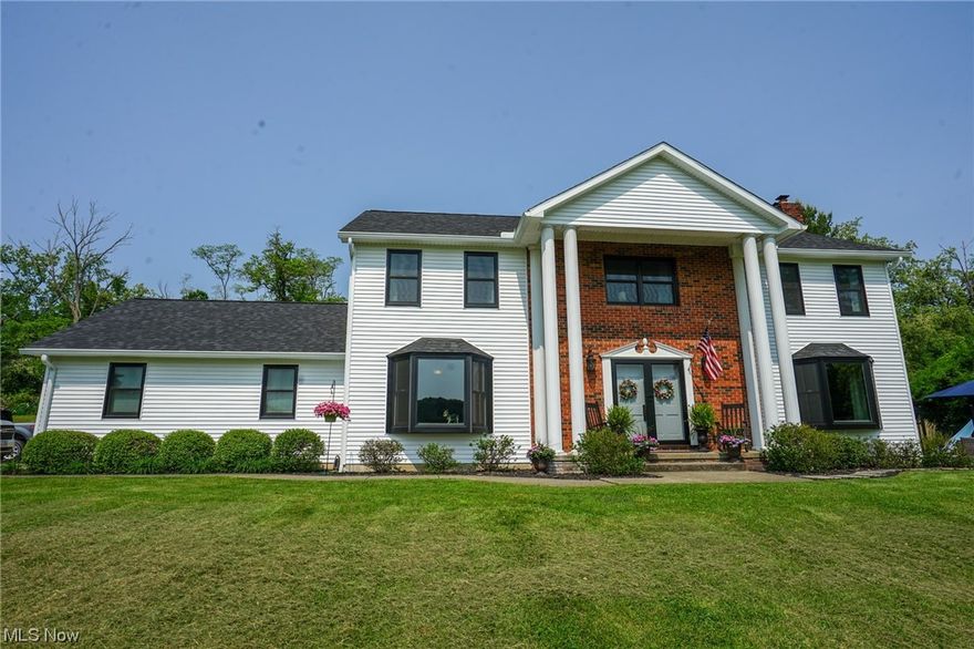 Gorgeous very well maintained 4 bedroom home on 5 acres for sale in Ross County, Ohio. This home is in a great location with views of the Great Seal State Park and easy access to town. 

Features of the property Include:

- 5.12 total acres 
- Mostly open with a little woods
- Beautiful views looking at the Great Seal State Park
- Perfect outdoor living spaces
- The in ground pool area is spectacular
- Just right for entertaining or just enjoying with the family

Features of this home include:

- Home boast 2956 sq ft of living space and is completely updated throughout
- First floor has all new vinyl floors 
- Large living room
- Office 
- Den/dining room
- Family room
- Large country kitchen
- 1 hal
- Second floor includes 4 bedrooms, 3 of which have double closets 
- Carpeting in all bedroom except the owners suite
- Owners suite has all new vinyl flooring
- Also includes your own private bath 
- Full bath in hallway 

Recent updates/upgrades include:
- Vinyl flooring throughout
- Updated bathrooms
- Updated kitchen
- New kitchen appliances
- Upstairs HVAC system
- Sealed driveway
- All new windows
- New roof, siding, and gutters
- New pool liner
- New fence around pool
- New pool pump 
- Replaced hot water heater