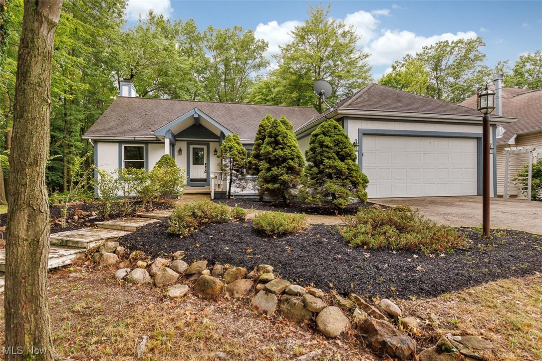 Welcome Home!! TWO Parcels totaling just under One Full Acre! Custom Built 2,276 Sq Ft Ranch with 3 Bedrooms and 2 Full Baths. Open Concept Home that has to be seen to Appreciate! Large Front Porch with Bench Seating Greets Visitors to the Home. Enter into Spacious Elevated Foyer with Views of Entire Living Area. To the Left is a Private Room w/French Doors that would be a Perfect Home Office or Study. To the Right is a Formal Dining Area and 1st Floor Laundry Room. Custom Columns are Located throughout Living Area and add an Elegant Touch to this Contemporary Design. Expansive Eat-In Kitchen is a Chef’s Dream. An abundance of Cabinetry, Counter Space and Natural Sunlight make this area very Inviting for the Family to Congregate. Both Cathedral and Vaulted Ceilings give the entire open area a Museum Like Feeling. Great Room features a Gas Fireplace and Plenty of Space for your largest furniture pieces. Down the hallway is a Full Bath and 3 Generous Sized Bedrooms. Owners Suite accommodates a King Size Bed and all your Dressers! Access to a Private Deck and Fully Remodeled Bathroom from Owners Suite as well. Full Basement is Partially Finished and has storage space galore. Situated in a Park-Like Setting, the yard is nothing short of spectacular. Huge Deck on rear of home and a Large Playhouse await. Don’t miss out on this fantastic one of a kind Home!! Sellers are providing a One Year Home Warranty for your Peace of Mind.