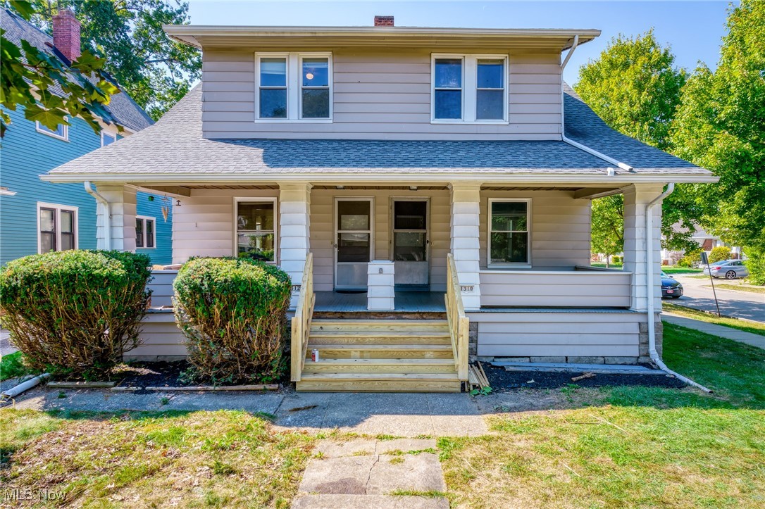 Fantastic opportunity to own a side-by-side duplex located north of the tracks at the corner of Donald and Merl in Lakewood, Ohio. Each unit offers two bedrooms, one full bath, a bright and spacious living area, and a completely separate basement with laundry, giving tenants or owner-occupants privacy and flexibility.
Many expensive improvements have been made over the years, including roof (2017), new garage built (2017), full exterior painting (2018), vinyl windows (2018), and brand-new porch stairs (2025). The north unit interior was also refreshed in 2025 with new paint and carpet.
The south unit is currently occupied with a lease through May 31, 2026 at $1,300 per month, providing immediate rental income for the next owner.
Sitting on a corner lot, the property has excellent curb appeal and a well-kept exterior.
This is an excellent option for owner occupants or investors. Conveniently located near Lakewood parks, schools, shopping, dining, and with easy access to downtown Cleveland, this duplex blends location, updates, and long-term potential. Don't miss this opportunity!