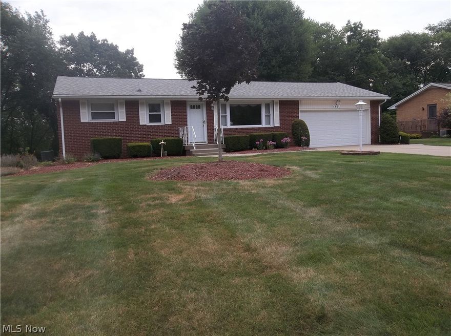 Ownership for over 50 years - Home in Estate. Family home with many appliances, updates, clean, move in condition. Two complete floors of living. Lower level basement with rec room, bath , kitchen, and utility room. First floor has three bedrooms - full bath with walk in bath/shower (handicap accessible). Solid birch wood throughout the home. Love the location on a quiet dead end street - quiet country living with screened in porch and patio in the back. Extra storage with single car garage in back, not accessible for car. Complete new water system - no water softener needed. Truly a walk through home.