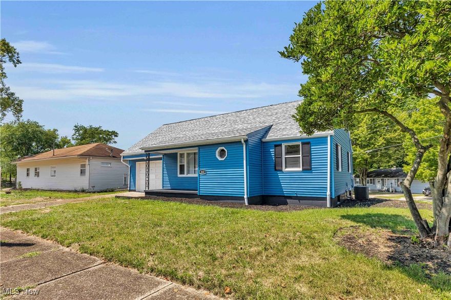 Many updates in this corner lot bungalow.  New furnace, a/c, shingles on roof, flooring, paint, appliances, and more!  One car garage on main level and a garage door walk-out in the basement! Perfect for working on projects, making a workshop, etc.  Two beds on main level and two on second level.