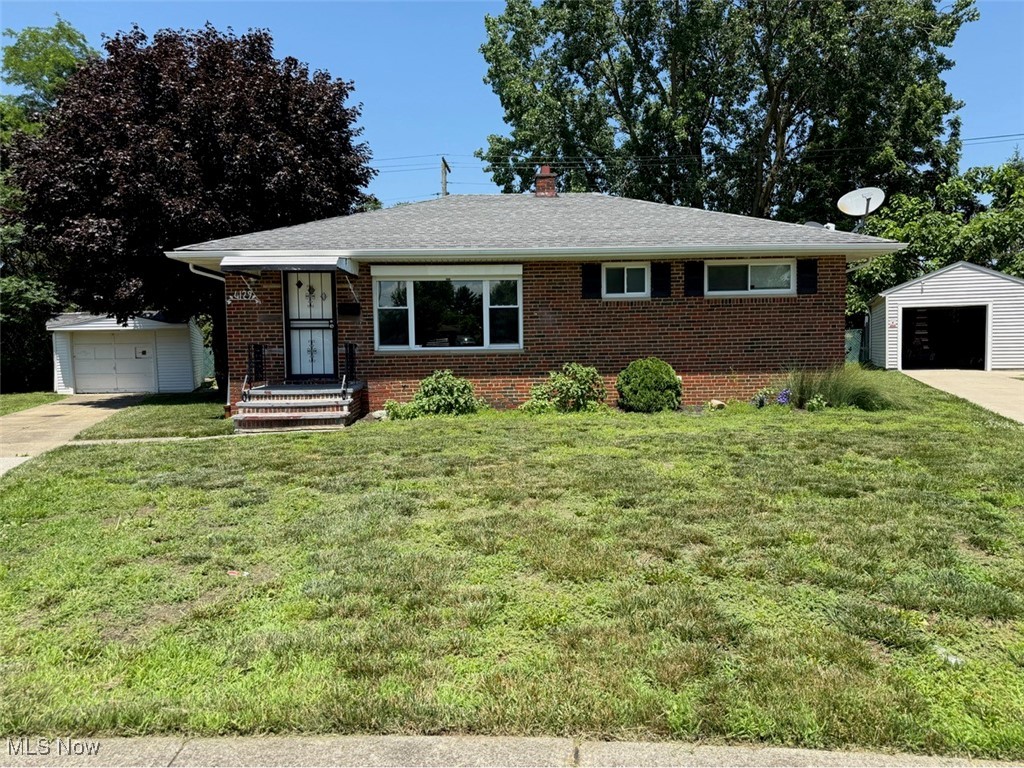 Tucked away on a quiet cul-de-sac, this solid brick ranch offers comfortable, easy living with room to spread out. The main level features beautiful hardwood floors and an updated kitchen with plenty of cabinet space. Downstairs, a spacious finished basement nearly doubles the living area, complete with a large rec room, bonus room, and half bath. Major updates include newer windows, furnace, A/C, hot water tank, and electrical panel.