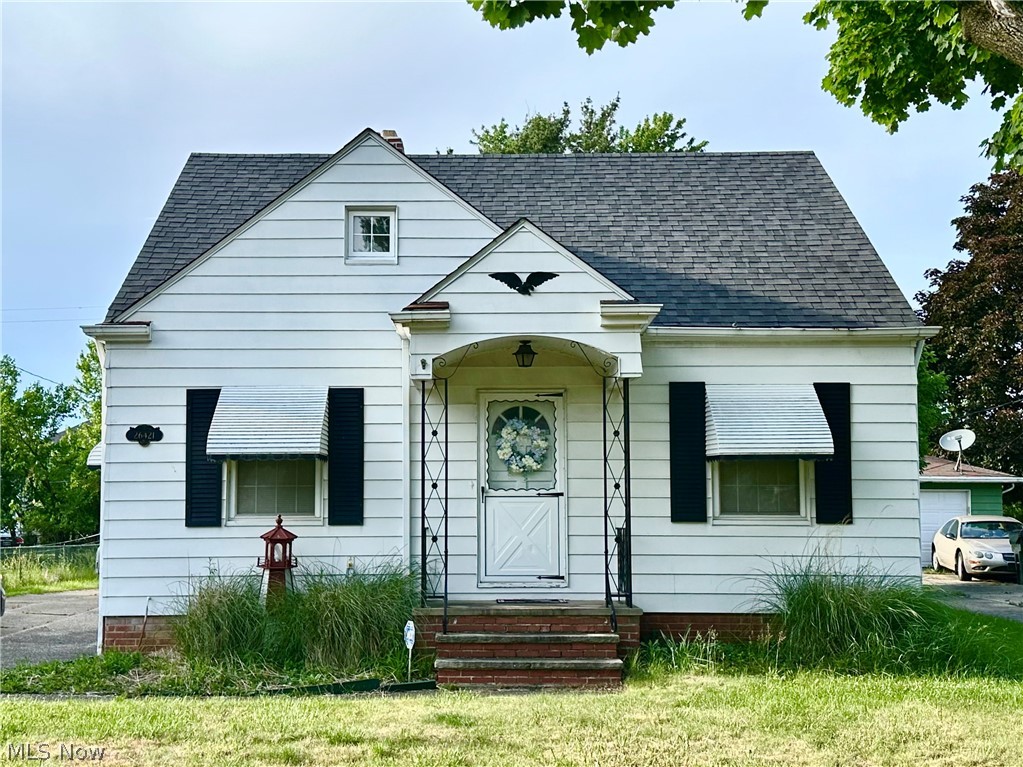 Bring your ideas to this renovation ready Cape Cod! The possibilities are endless with the partially finished basement. With three beds, one and a half baths and a detached two car garage, this home is ready to be transformed. Being sold AS-IS. Buyer to assume all POS violations.