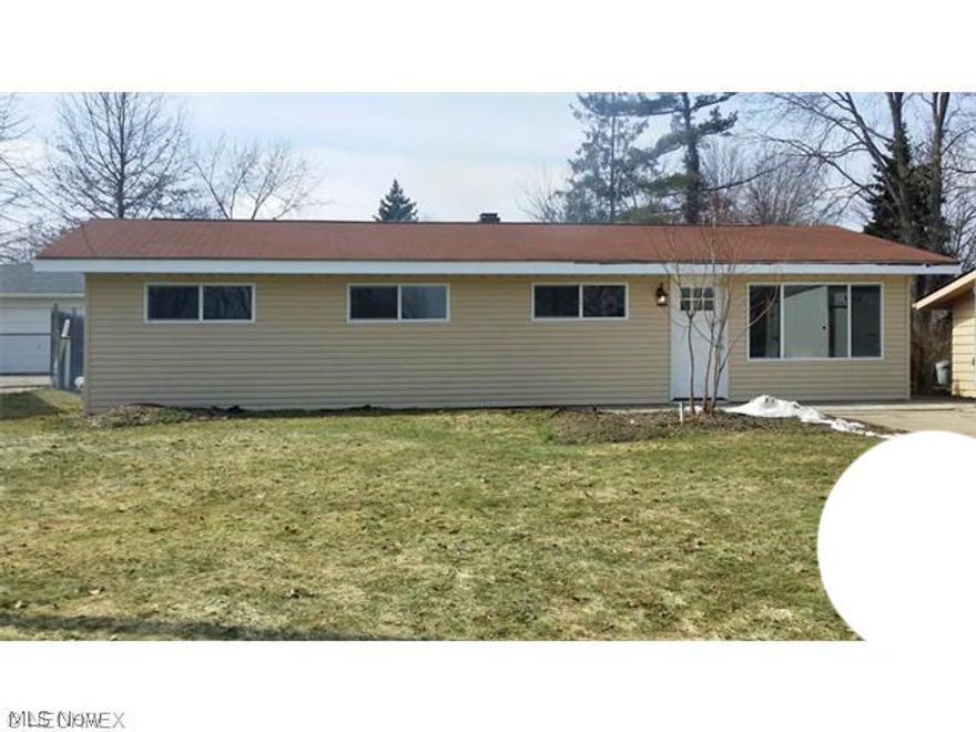 Beautiful 4 Bedroom 2 Bathroom ranch with a 2 car detached garage. New kitchen featuring granite countertops and a subway tile backsplash. Upgrades include new electric service and panel, new high efficiency furnace, hot water tank, new windows, all new trim and doors, as well as new flooring. Both bathrooms have been completely remolded with new ceramic tile and new fixtures. The POS from the city will allow new buyer to assume concrete repair in driveway which seller is generously giving $10,000 back to buyer to repair this. This house is a must see and will not last long. Call today to schedule your private showing.