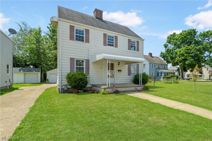 Welcome home! This immaculate 3-bedroom, 2 full bathroom home has been completely remodeled from top to bottom. Just move in and enjoy over $75,000 in updates and improvements! The house has fresh paint throughout, new LVT flooring throughout the first floor and all new carpet throughout the second floor. All of the kitchen appliances are brand new; including stove, refrigerator, dishwasher, microwave and garbage disposal. You will also find a brand new granite countertop and new soft close cabinets. The living room features a new, ventless gas fireplace.  Additionally, all the light and fan fixtures in the house are new, as well as blinds and curtain rods. You will find newer windows throughout most of the house. The basement features a completely remodeled full bathroom and a brand new hot water heater. The top floor of the home features a completely finished room that would make a perfect 4th bedroom or playroom. Outback you will find a nice 2-car garage and a fenced in yard. This h