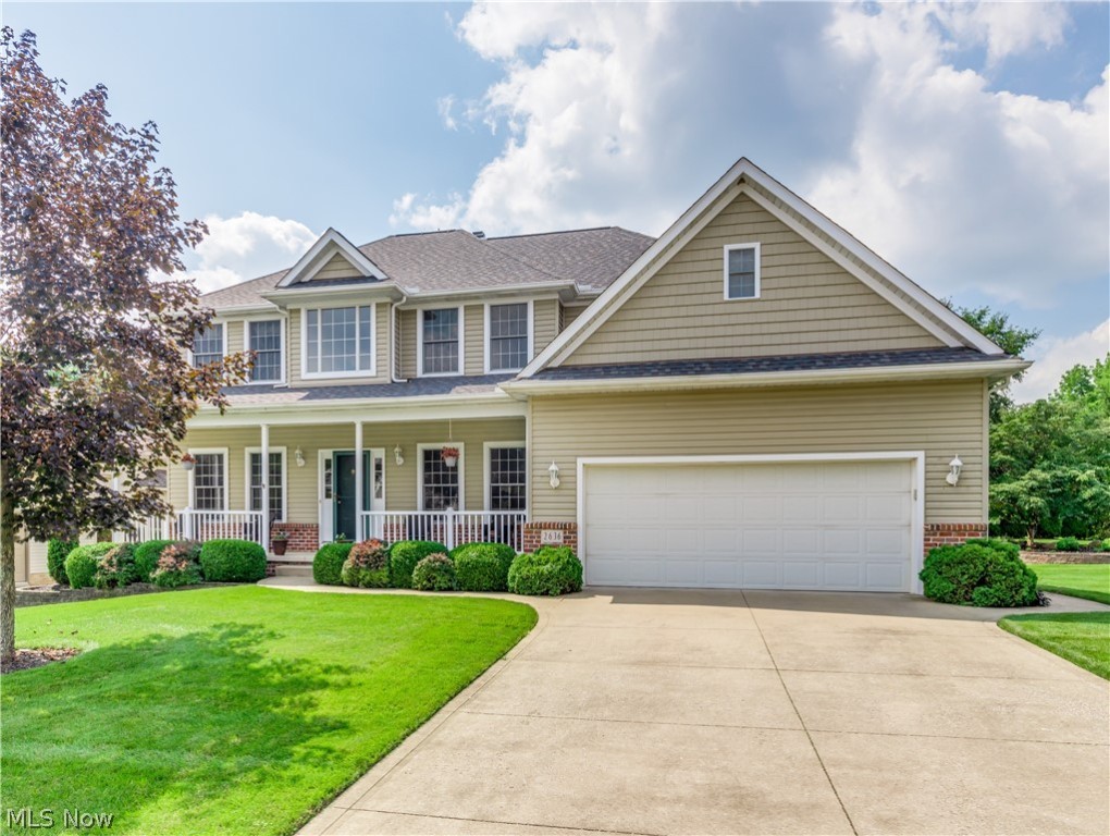 Pride of Ownership! This home has so much to offer. There are 4 bedrooms and 4 baths in this lovely colonial. The great room is huge with 9' ceilings and a 2 sided gas stone fireplace. There is a formal dining room as well as an eat in kitchen. You will enjoy cooking in this kitchen it provides everything you need. There is a breakfast bar, jennaire grill, a stove top range, double convection wall ovens, a new built in microwave, a pantry, a wet bar, all the appliances will stay. The office is also located on the main level and a first floor laundry. On the second level are 4 bedroom and 2 full baths. The master bedroom has a trayed ceiling and an AMAZING 3 room master closet! The master bath has double sinks, a jetted tub and separate shower. The basement has over 1600 square feet of finished area and is 14 course. The rec room has plenty of space to entertain. A full bath was added with a shower. Lets not forget the exercise room and the workshop. It is every handy mans dream. Ther