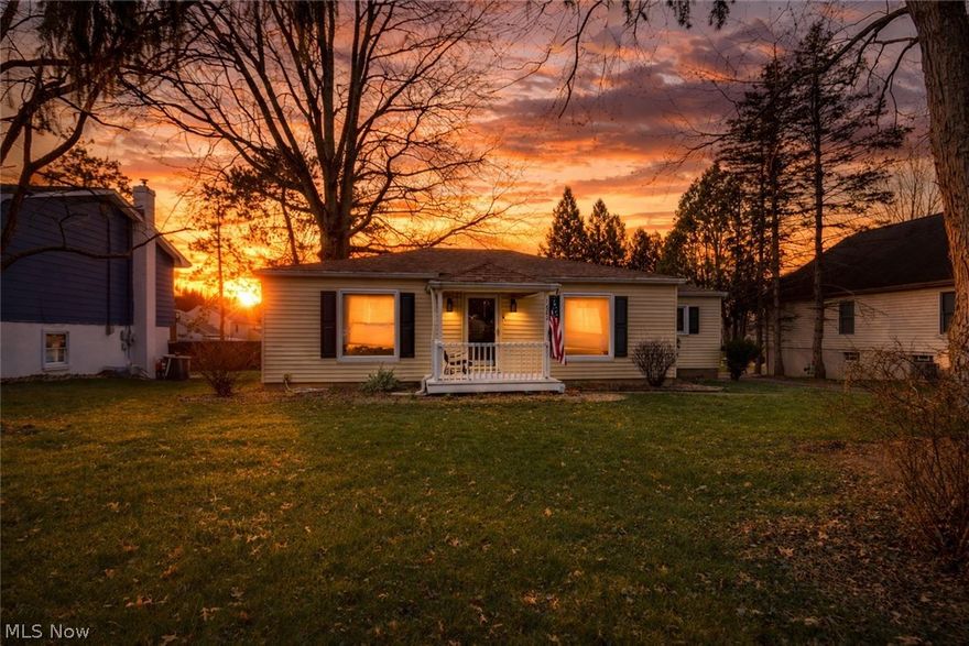 This charming move-in ready ranch in Fairlawn offers easy one-floor living with 2 bedrooms and 1 full bath, all conveniently located on the main level. The home features a spacious basement with laundry, providing ample storage and potential for future finishing. Outside, enjoy a 2-car garage and a fully fenced yard—perfect for pets, entertaining, or relaxing evenings at home. Located in desirable Fairlawn, you’ll enjoy convenient access to shopping, dining, parks, and major highways—making commuting and everyday living a breeze while still being tucked into a quiet residential setting. Recent updates provide peace of mind, including a new roof in 2022 with a transferable warranty, a brand-new A/C unit installed in July, and a new water heater added in December. The interior and breezeway have been freshly painted, along with the front porch, and the home also features brand-new screens throughout. Ideal for first-time buyers, downsizers, or anyone looking for a solid home with key updates already completed—this is one you won’t want to miss.