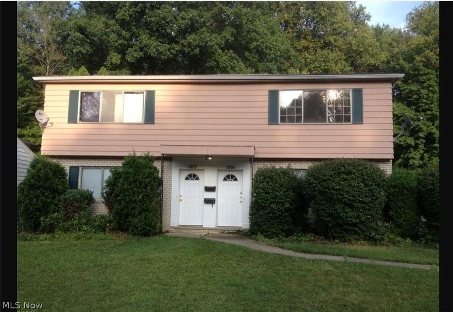 Well-maintained side-by-side duplex located in desirable Northwest Akron! This spacious multi-family property offers approximately 3,540 sq ft of living space on a generous 0.24-acre lot, making it an excellent opportunity for both investors and owner-occupants.
Each unit features 4 bedrooms and 1.5 baths, along with a large living room, formal dining room, and dedicated laundry area, providing comfortable and functional layouts ideal for long-term tenants.
Property highlights include:
Strong income-producing property with rents ranging from 1,300–1,400 per unit
Consistently fully occupied with strong rental demand
Newer roof (less than 10 years old)
Newer furnaces in both units
Central air conditioning in both units
Side-by-side layout offering privacy and excellent tenant appeal
Shared garage and ample parking
This property has proven to be a reliable money maker for investors, with steady occupancy and solid rental history. Conveniently located near shopping, schools, and major highways, this duplex offers both immediate cash flow and long-term upside potential.