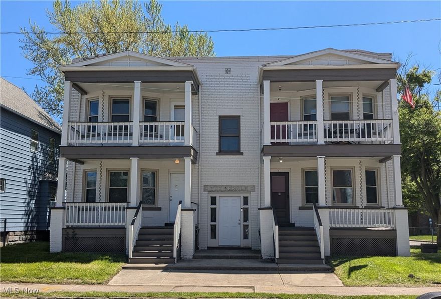 Welcome to this charming 2 bedroom apartment situated in the West Eighties, Detroit Shoreway. Just minutes away from Gordon Square, Edgewater park, and Downtown Cleveland. Recently remodeled with new paint, new flooring, updated kitchen & bath and LVT flooring throughout! This first floor unit has a covered porch and has the shared laundry in the lower level, with plenty of storage too. $100 monthly charge for water and sewer