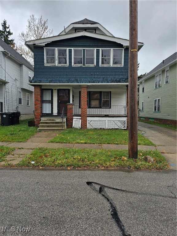 Multi-Family Investment Opportunity!!!! The 1st and 2nd units both feature 2 bedrooms, 1 bath, kitchen, and a formal dining and living room, and a fireplace. The finished 3rd floor unit features 3 bedrooms, 1 bath, a full kitchen, and a living/dining area. This property also features a 2nd floor enclosed porch and has laundry hookups on the 1st and 2nd floors in addition to the basement. Most appliances stay. Occupants (not tenants) will be vacating property at closing. Property is being sold AS-IS. Seller will not make any repairs. Schedule your appointment today!!!